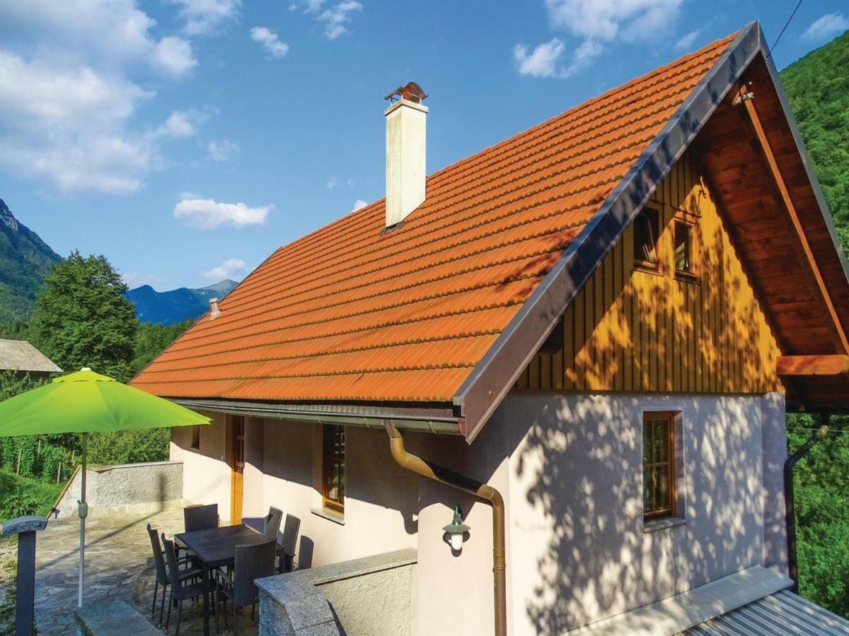 Appartement Pocitniska Hisa Pri Kustrcu à Grahovo ob Baci Extérieur photo
