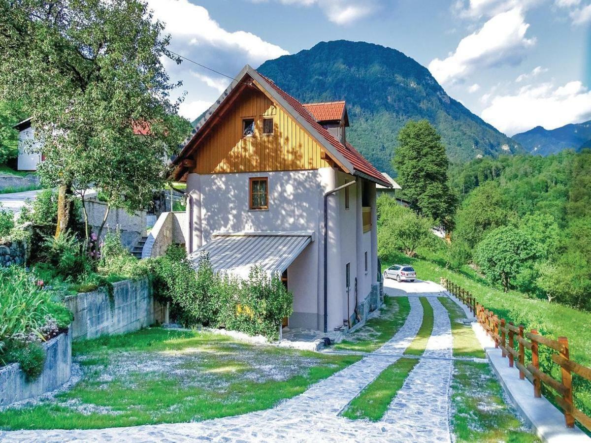 Appartement Pocitniska Hisa Pri Kustrcu à Grahovo ob Baci Extérieur photo